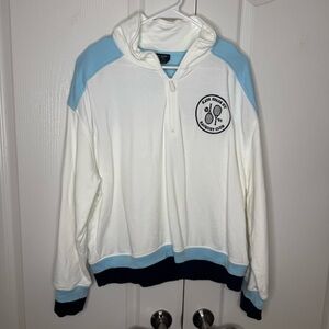 Kate Spade Tennis Racquet Quarter-Zip Pullover